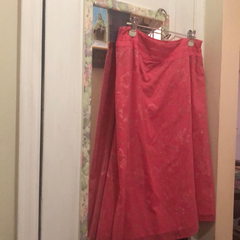 Fully Lined Fit Flare Skirt